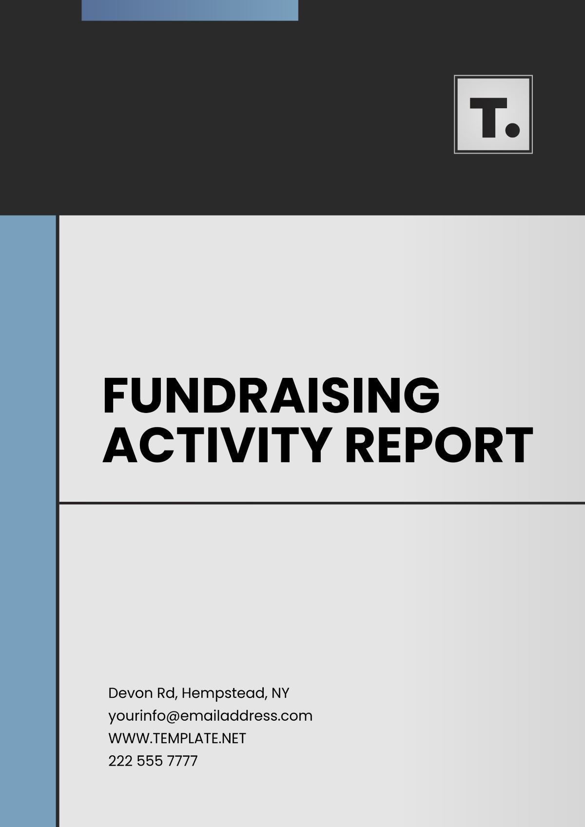 Fundraising Activity Report Template - Edit Online & Download