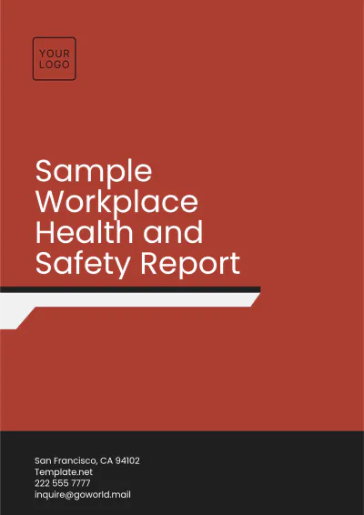 Free Sample Workplace Health and Safety Report Template to Edit Online