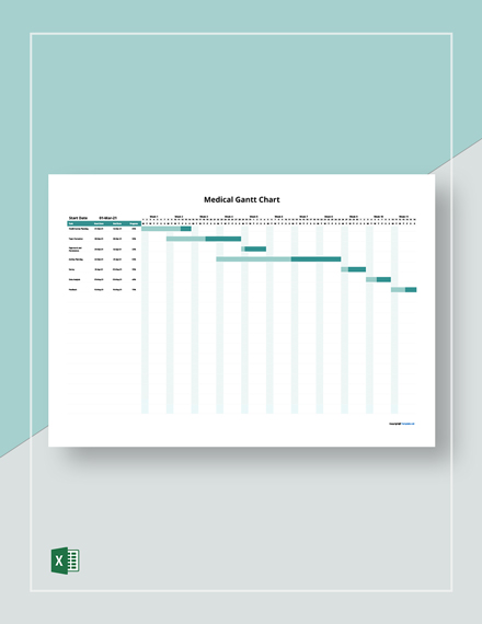 Medical Research Phases Gantt Chart Venngage In 2023 Gantt Chart