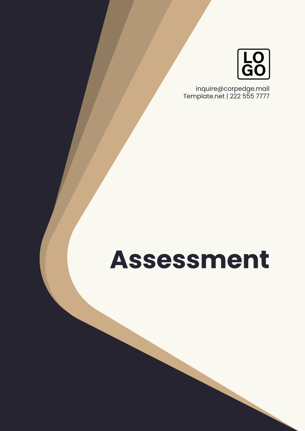 Free Editable Assessment Format Template