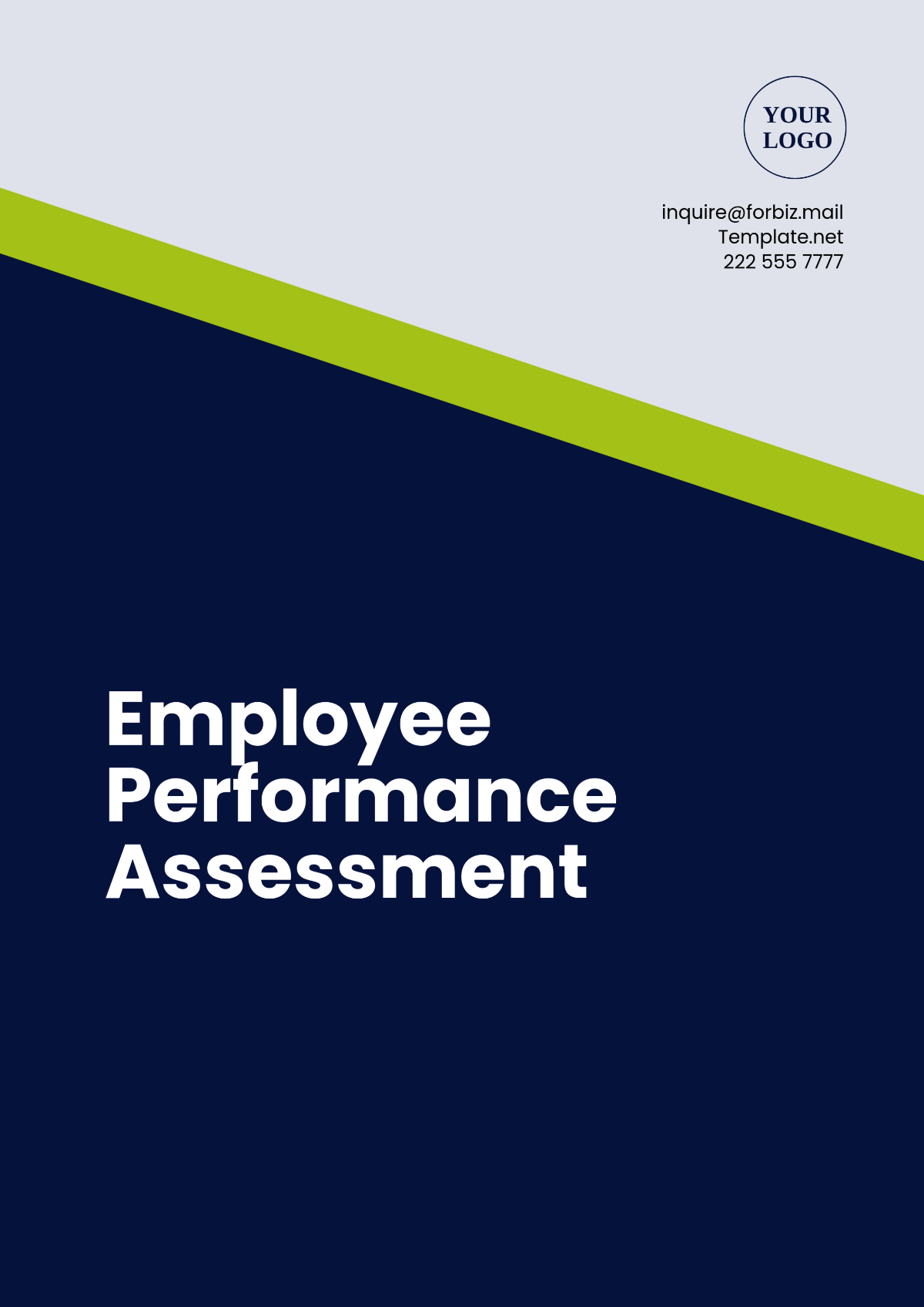 Employee Performance Assessment Template - Edit Online & Download