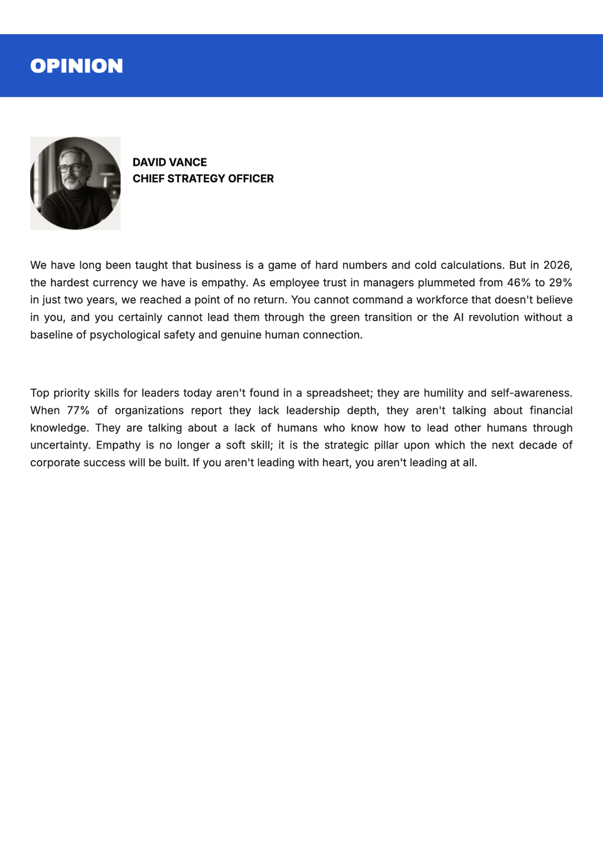 Free Business Magazine Template to Edit Online