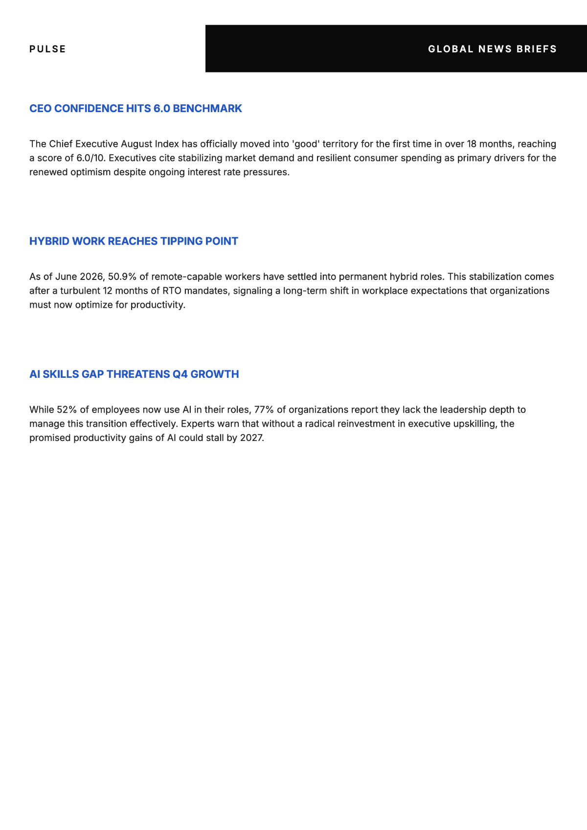 Free Business Magazine Template to Edit Online