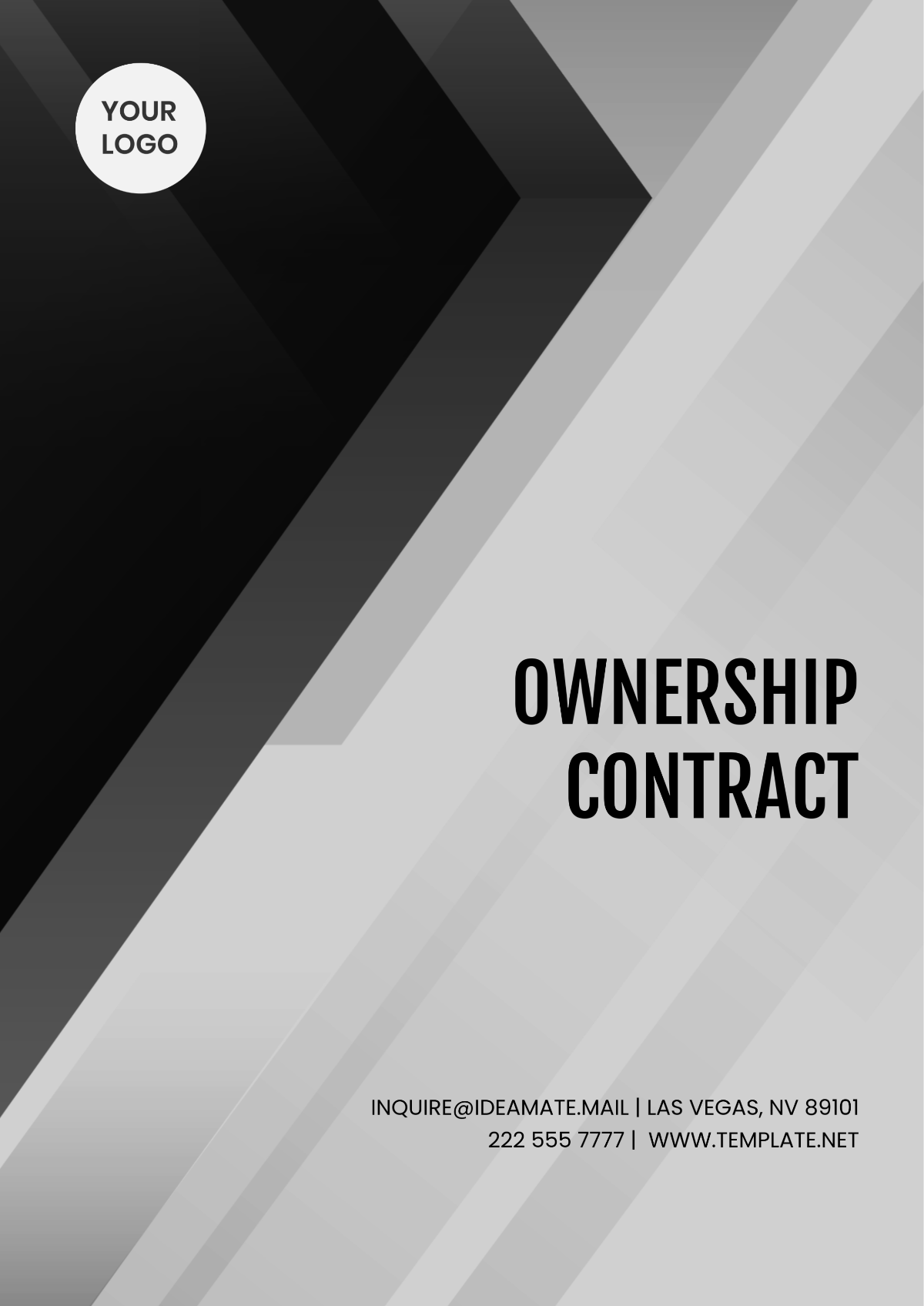 Ownership Contract Template - Edit Online & Download