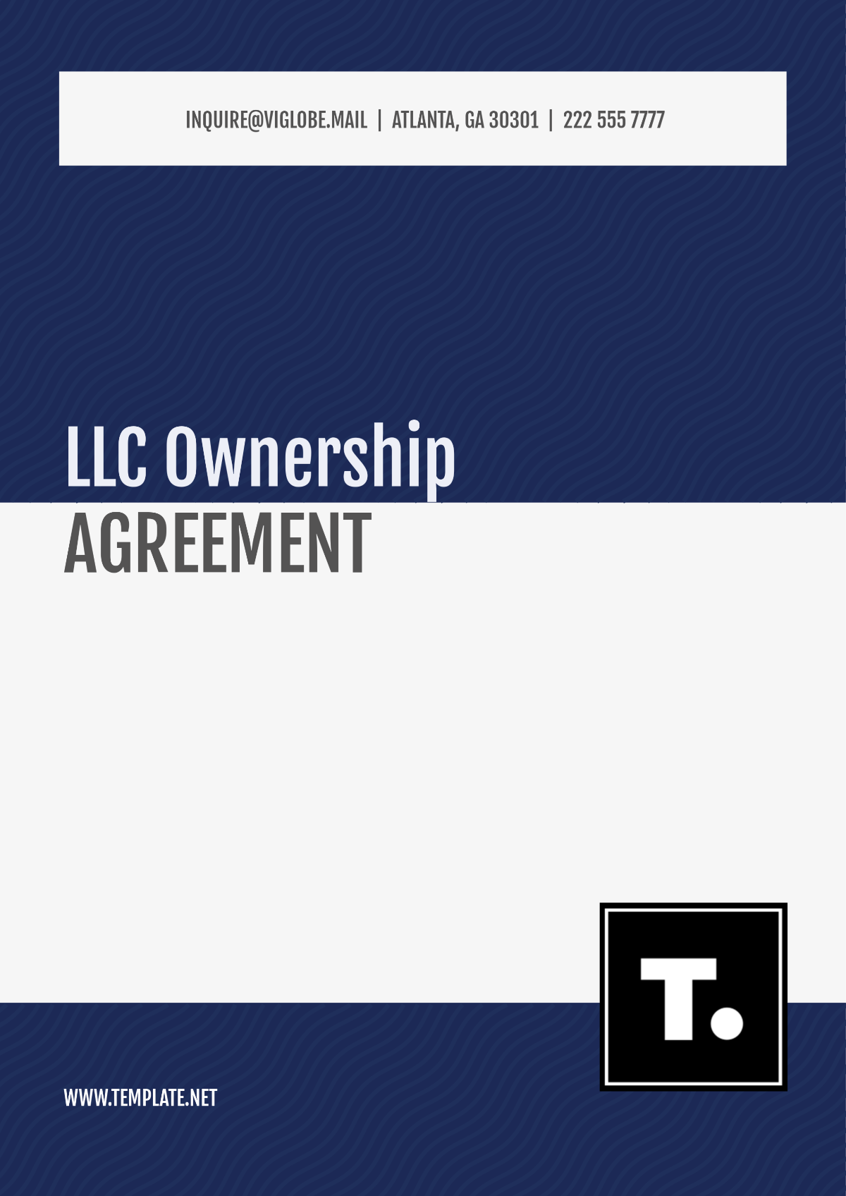 Sample LLC Ownership Agreement Template - Edit Online & Download