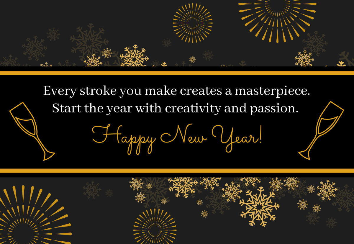 Free DIY New Year Card Template - Edit Online & Download | Template.net