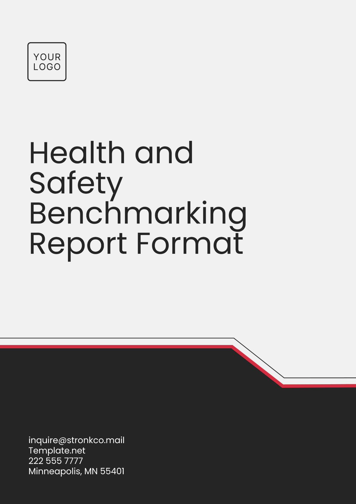 Health and Safety Benchmarking Report Format Template - Edit Online & Download