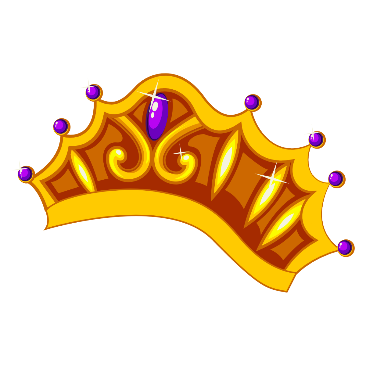 Free Fancy Crown Clipart Template - Edit Online & Download