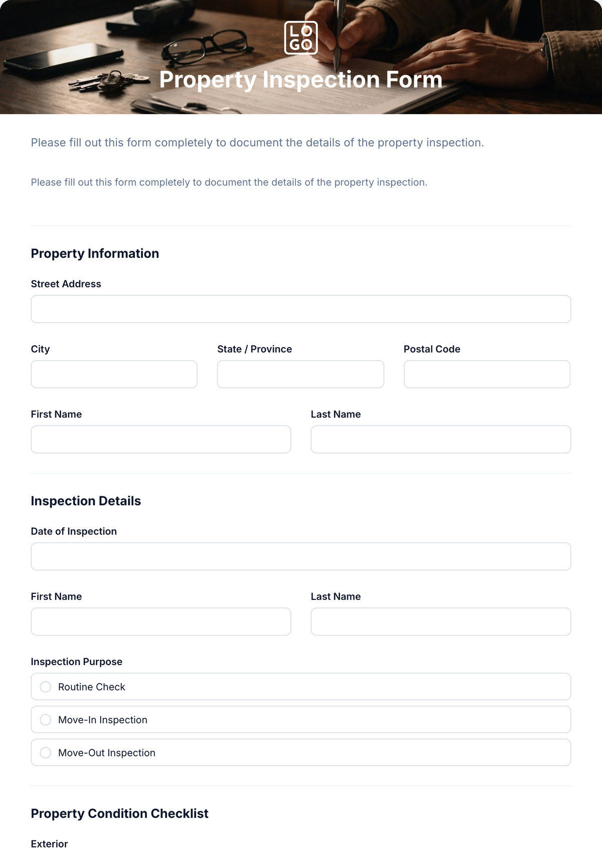 Free Inspection Form Template To Edit Online Free Inspection Form Template To Edit Online