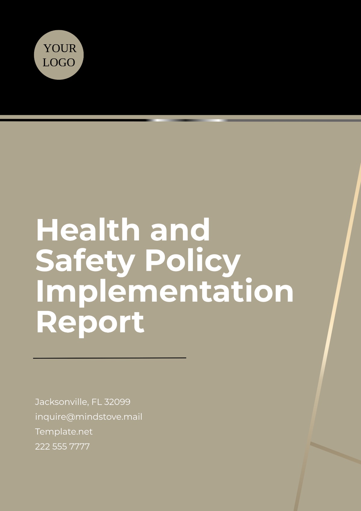 Health and Safety Policy Implementation Report Template - Edit Online & Download