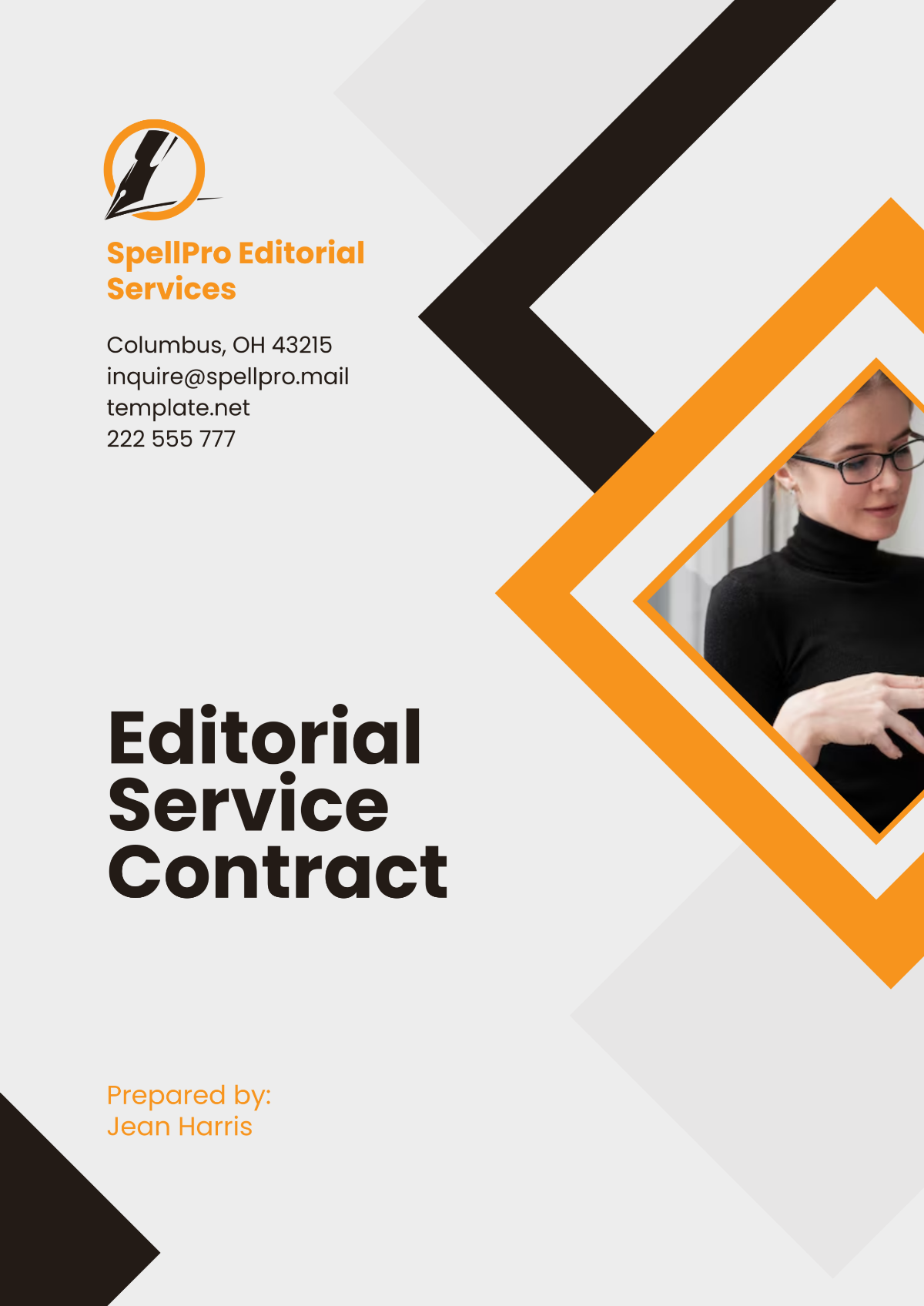 Editorial Service Contract Template - Edit Online & Download