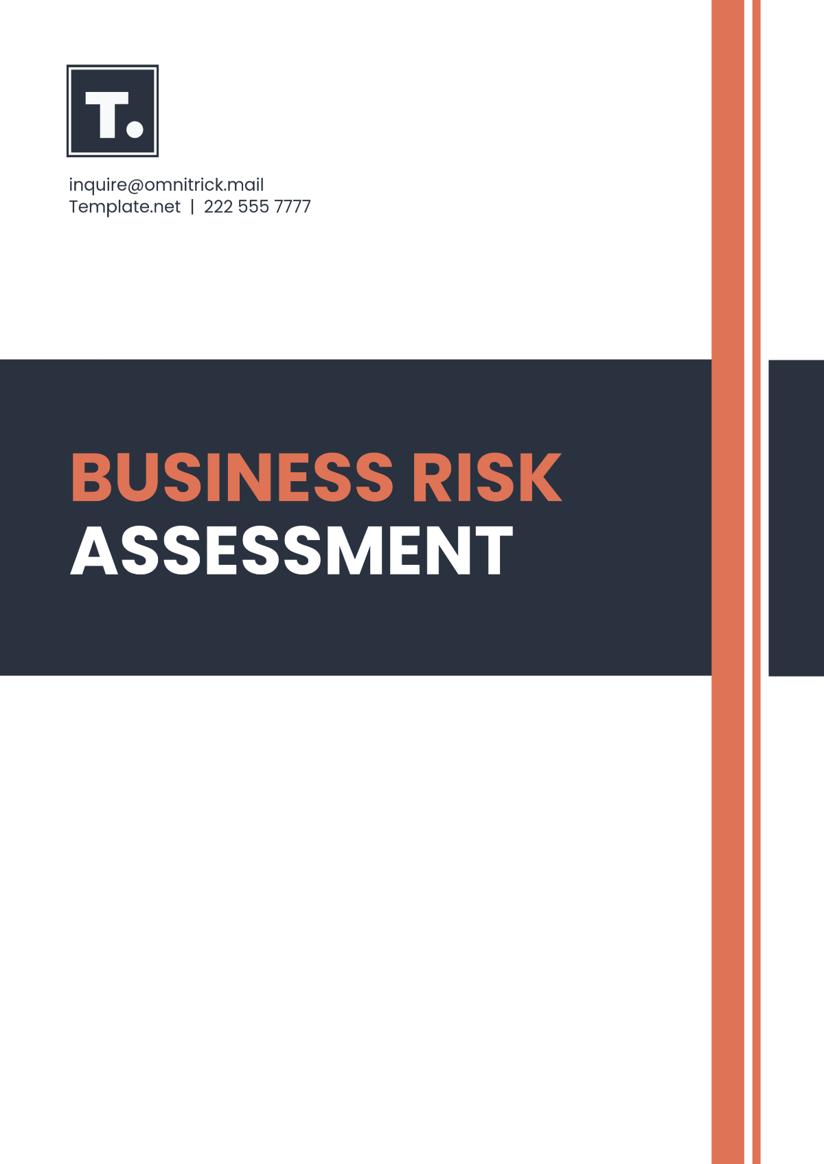 Free Business Risk Assessment Template