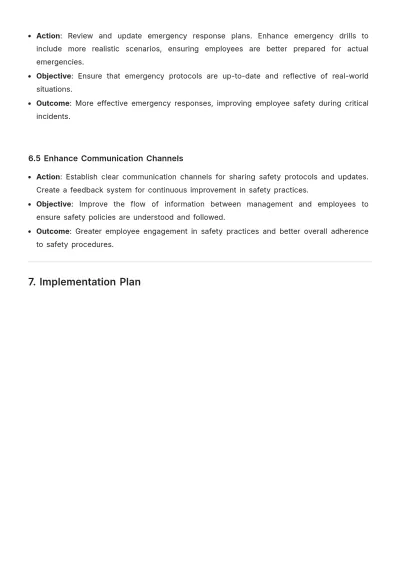 Free Occupational Health and Safety Evaluation Template to Edit Online