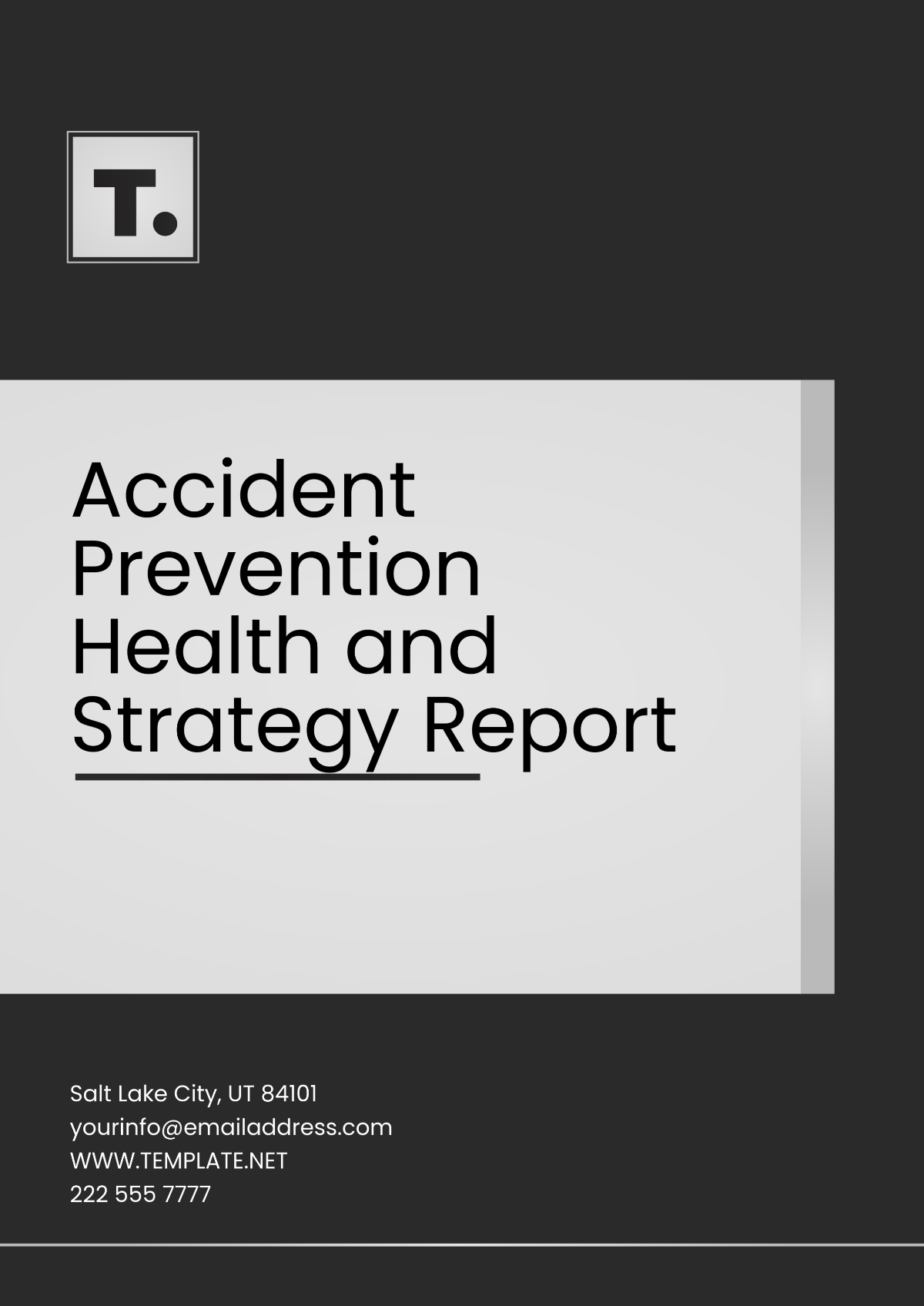 Accident Prevention Health and Strategy Report Template - Edit Online & Download