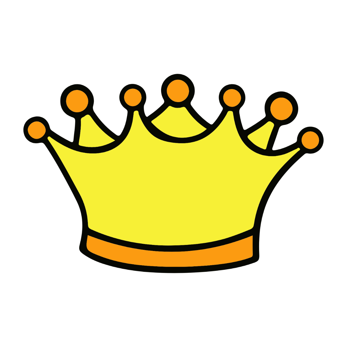 Free Simple Crown Clipart Template - Edit Online & Download