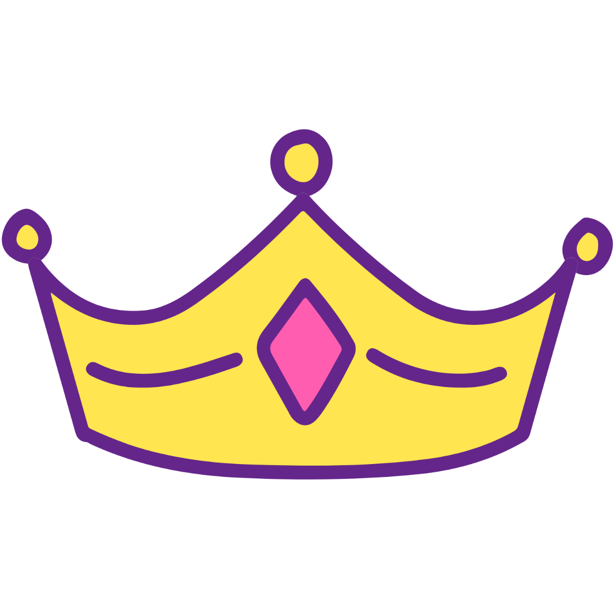 Free Cute Crown Clipart Template - Edit Online & Download