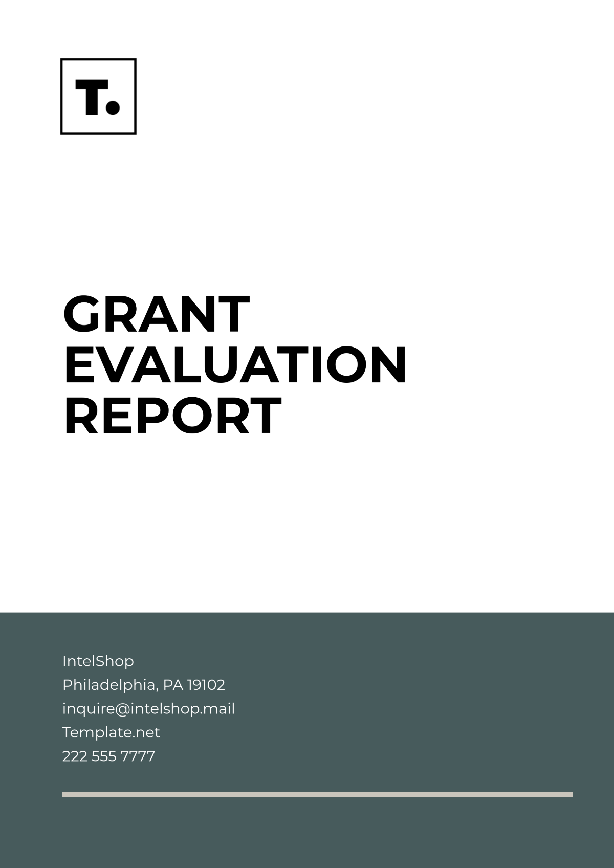 Grant Evaluation Report Template - Edit Online & Download