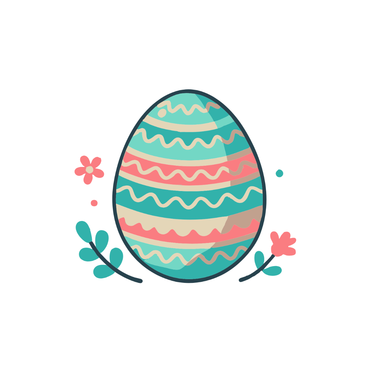 Free Easter Egg Clipart Template - Edit Online & Download