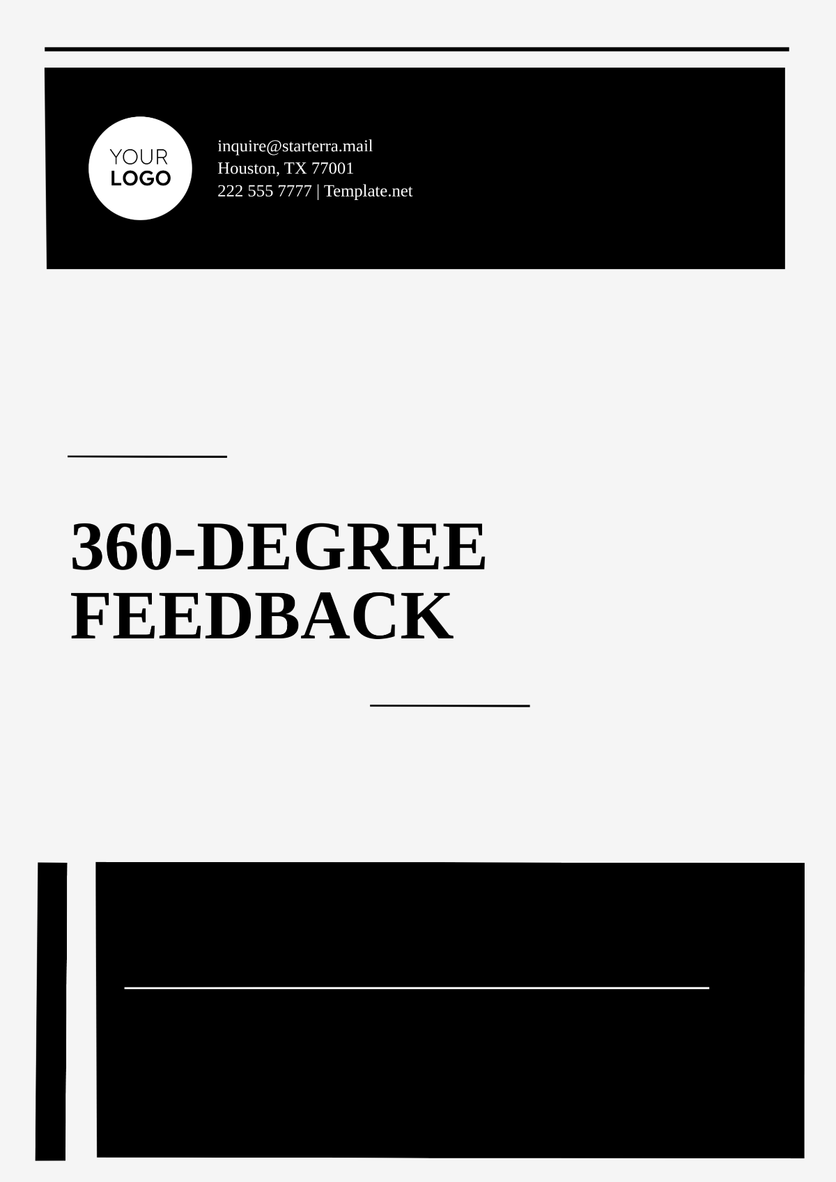 360-Degree Feedback Outline Template - Edit Online & Download