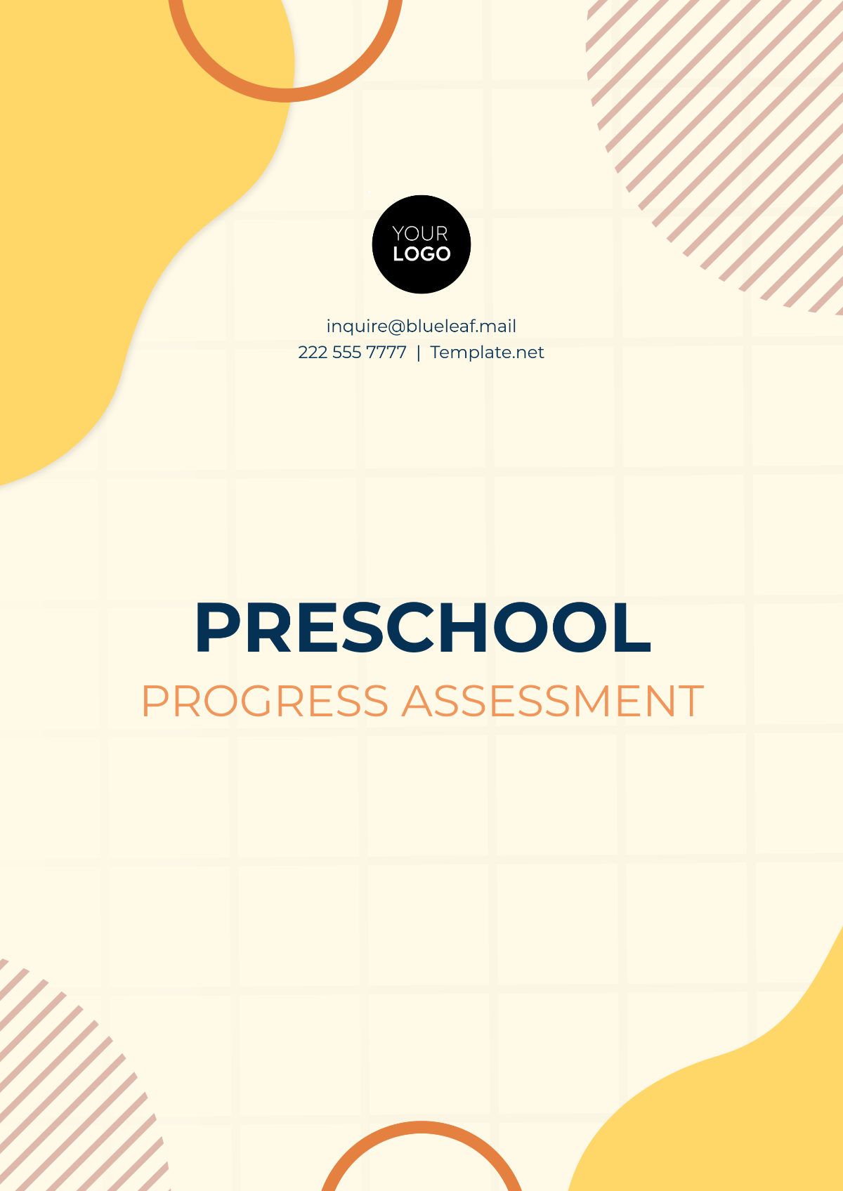 Preschool Progress Assessment Template - Edit Online & Download