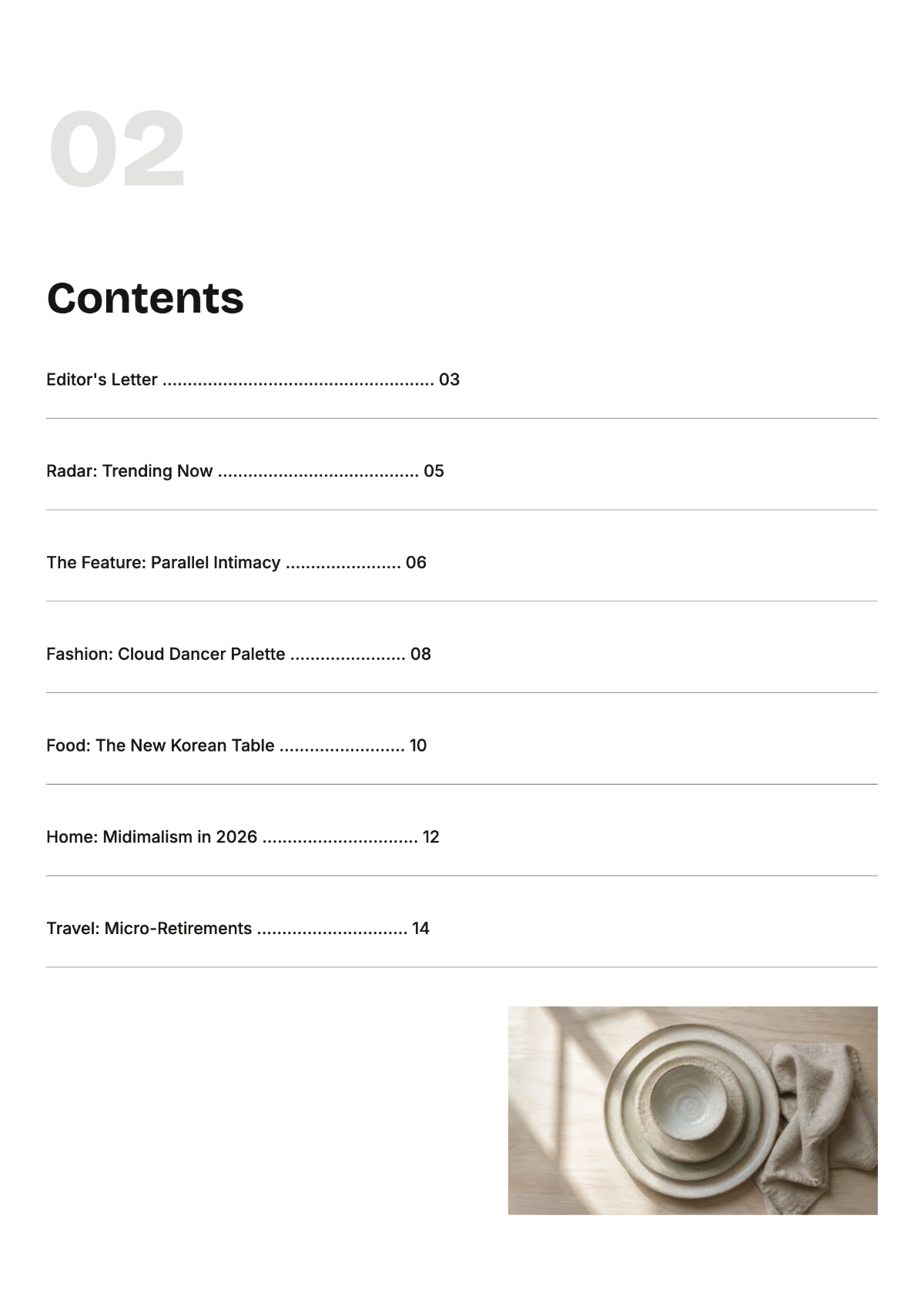 Free Lifestyle Magazine Template to Edit Online