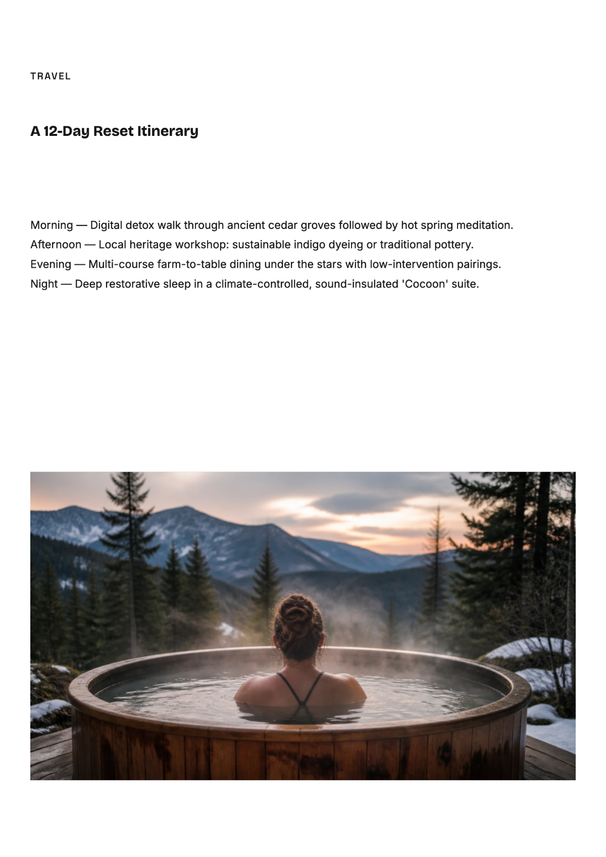 Free Lifestyle Magazine Template to Edit Online