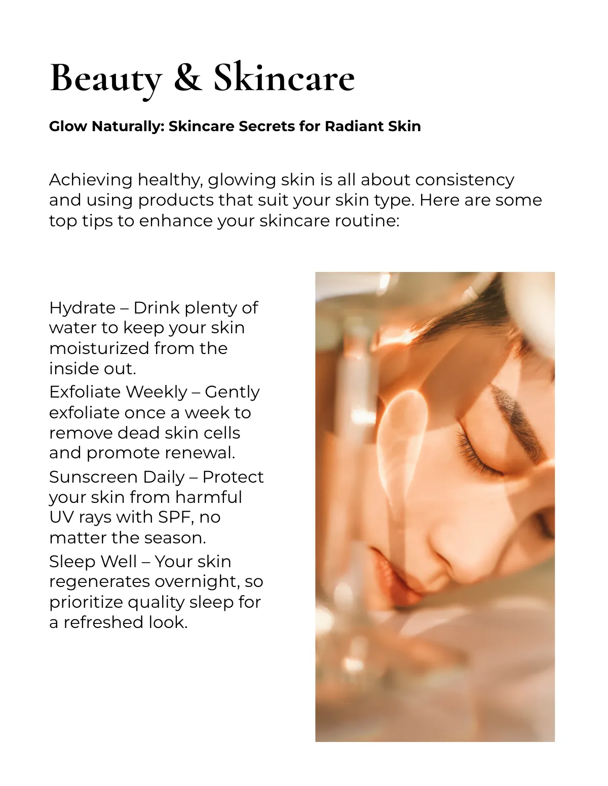 Free Lifestyle Magazine Template to Edit Online