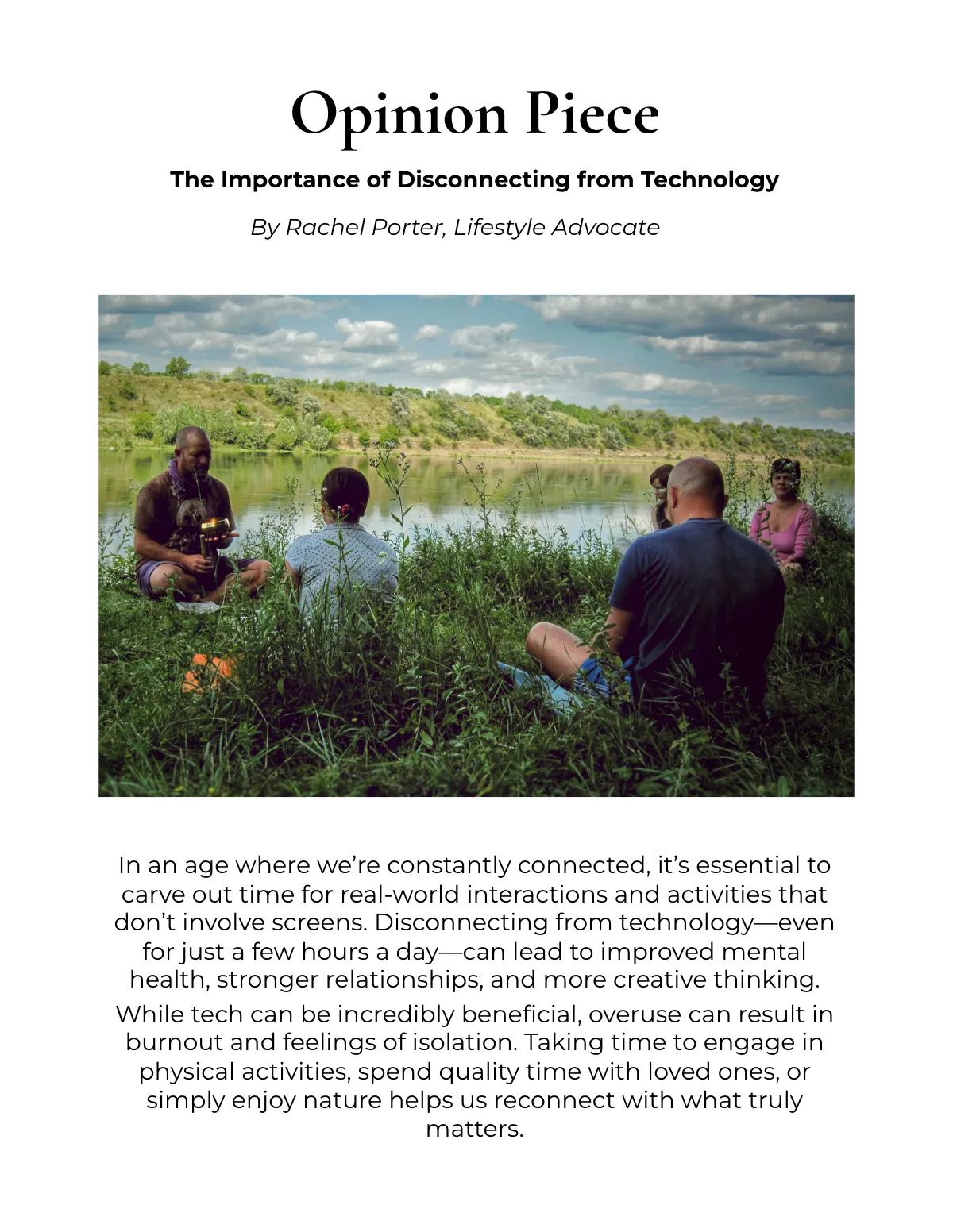 Free Lifestyle Magazine Template to Edit Online