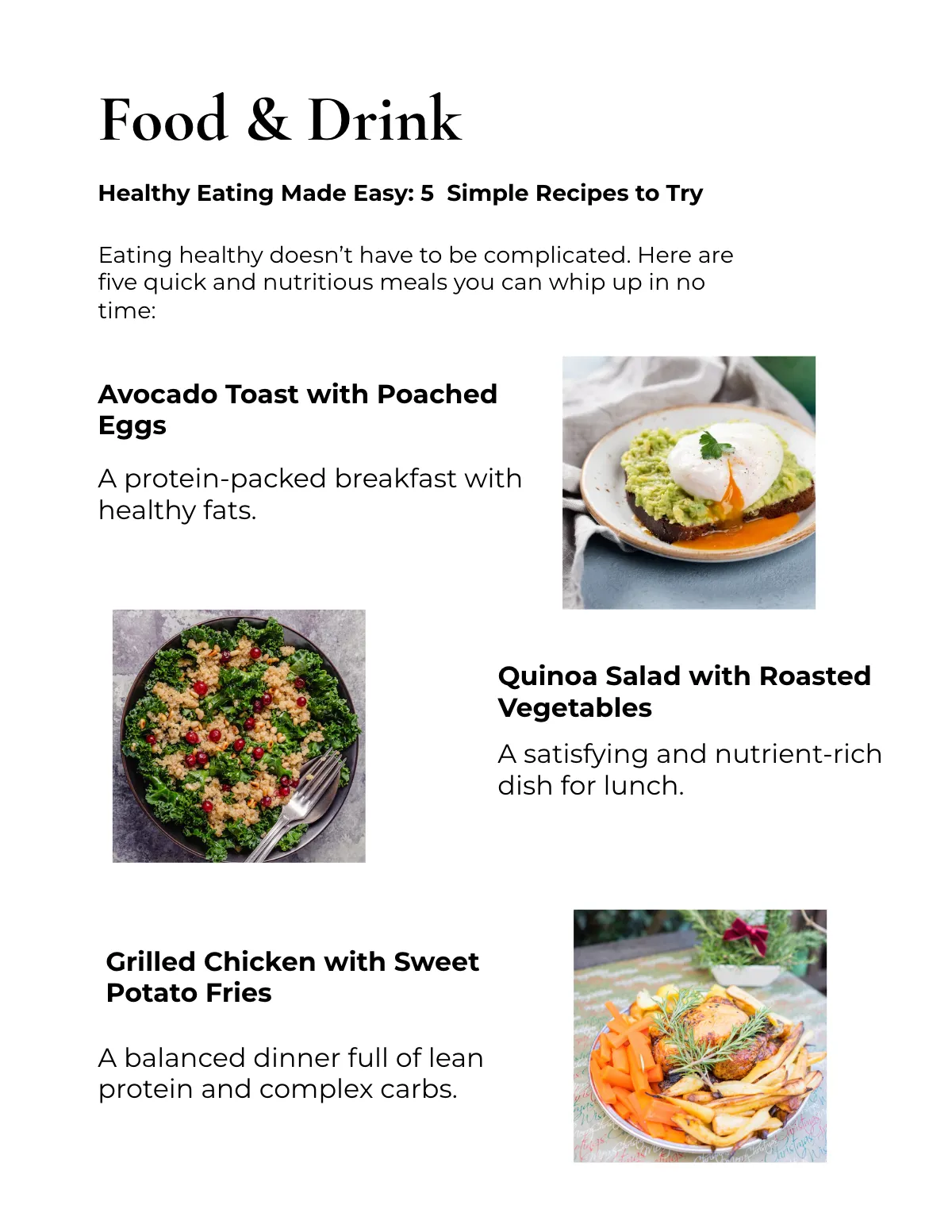 Free Lifestyle Magazine Template to Edit Online