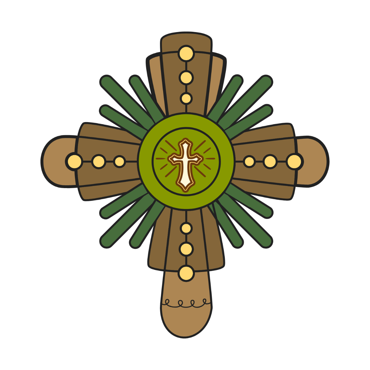 Free Decorative Cross Clipart Template - Edit Online & Download