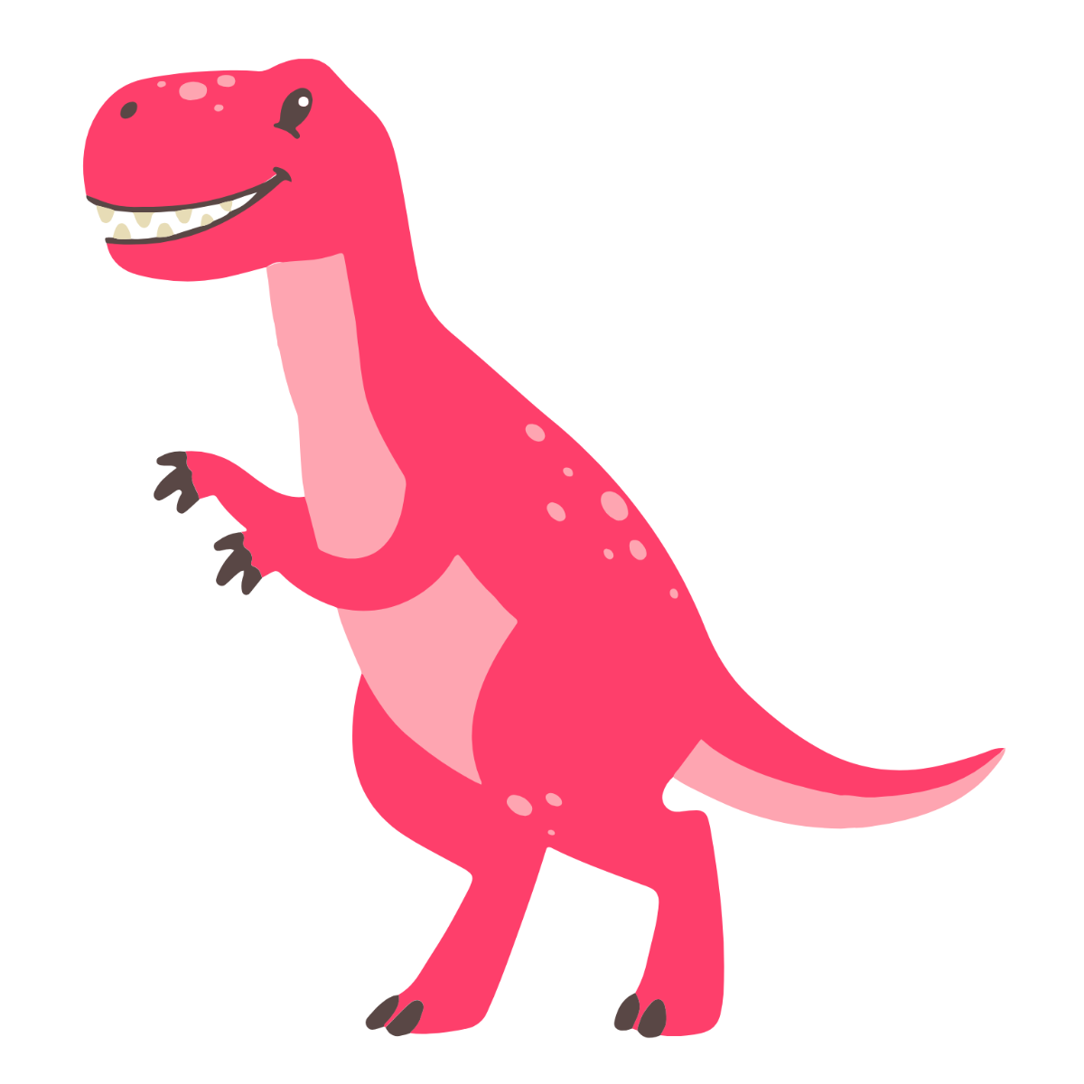 Free T-Rex Dinosaur Clipart Template - Edit Online & Download