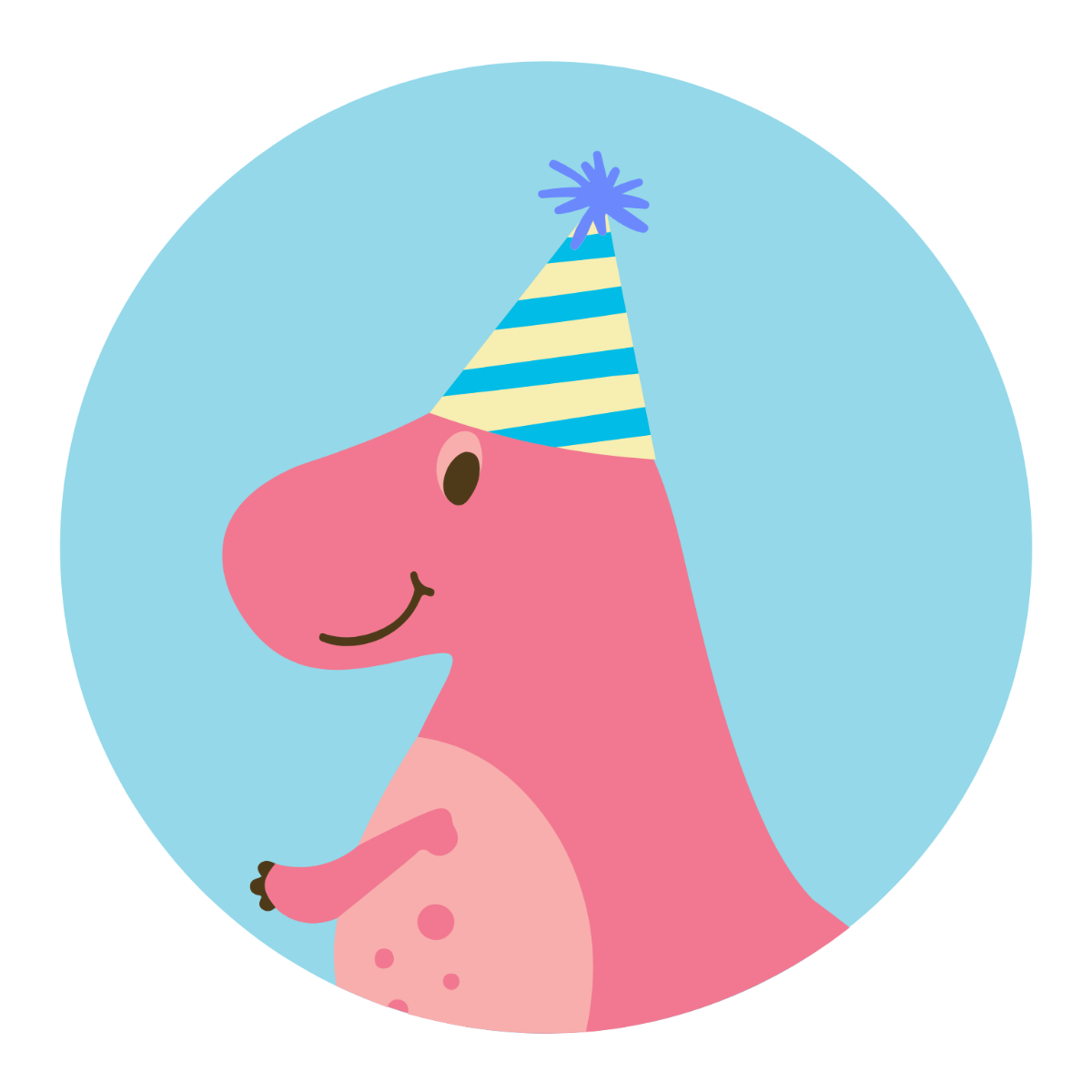 Free Dinosaur Party Clipart Template - Edit Online & Download