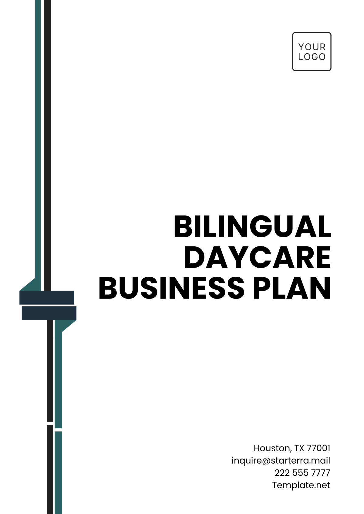 Bilingual Daycare Business Plan Template - Edit Online & Download