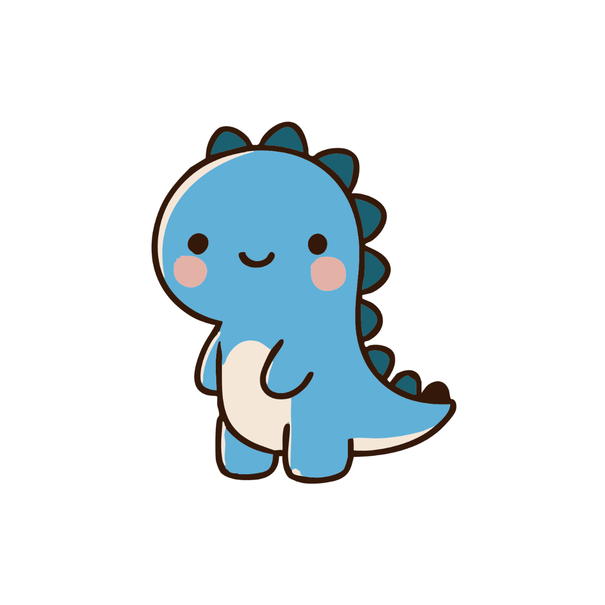 Cute Dinosaur Clipart