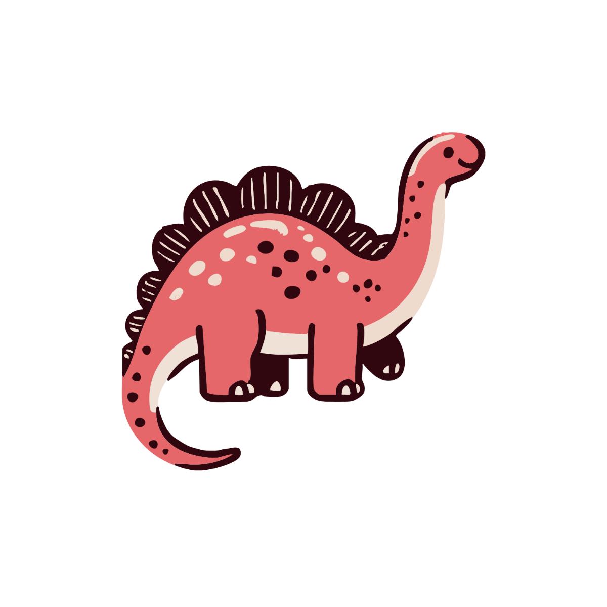 Free Baby Dinosaur Clipart Template - Edit Online & Download