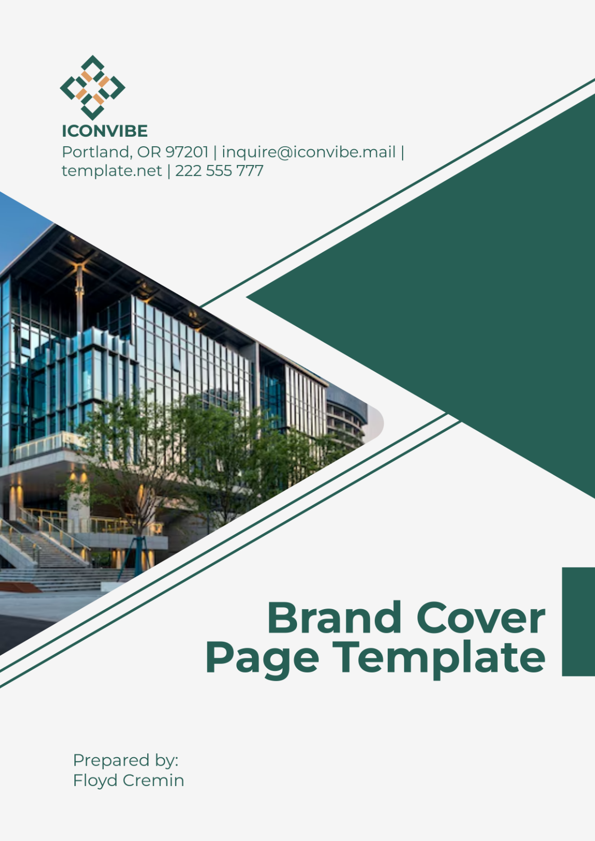 Brand Cover Page Template - Edit Online & Download