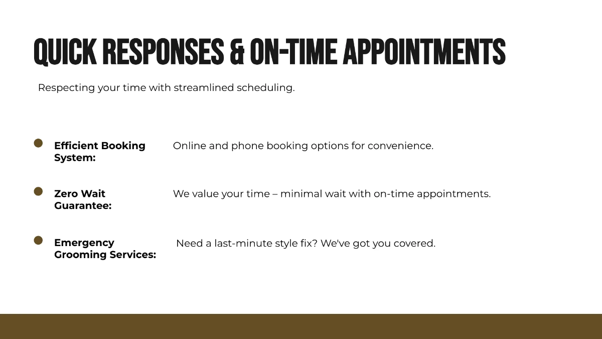 Free Barber Shop Presentation Template to Edit Online