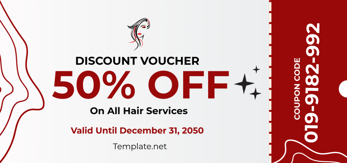 Beauty Parlor Discount Coupon Template - Edit Online & Download