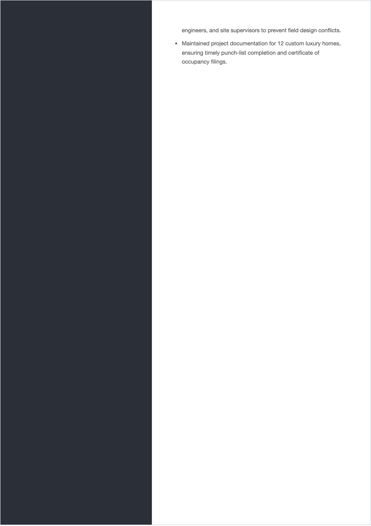 Free Customizable ATS Resume Format Template, AI Resume Builder