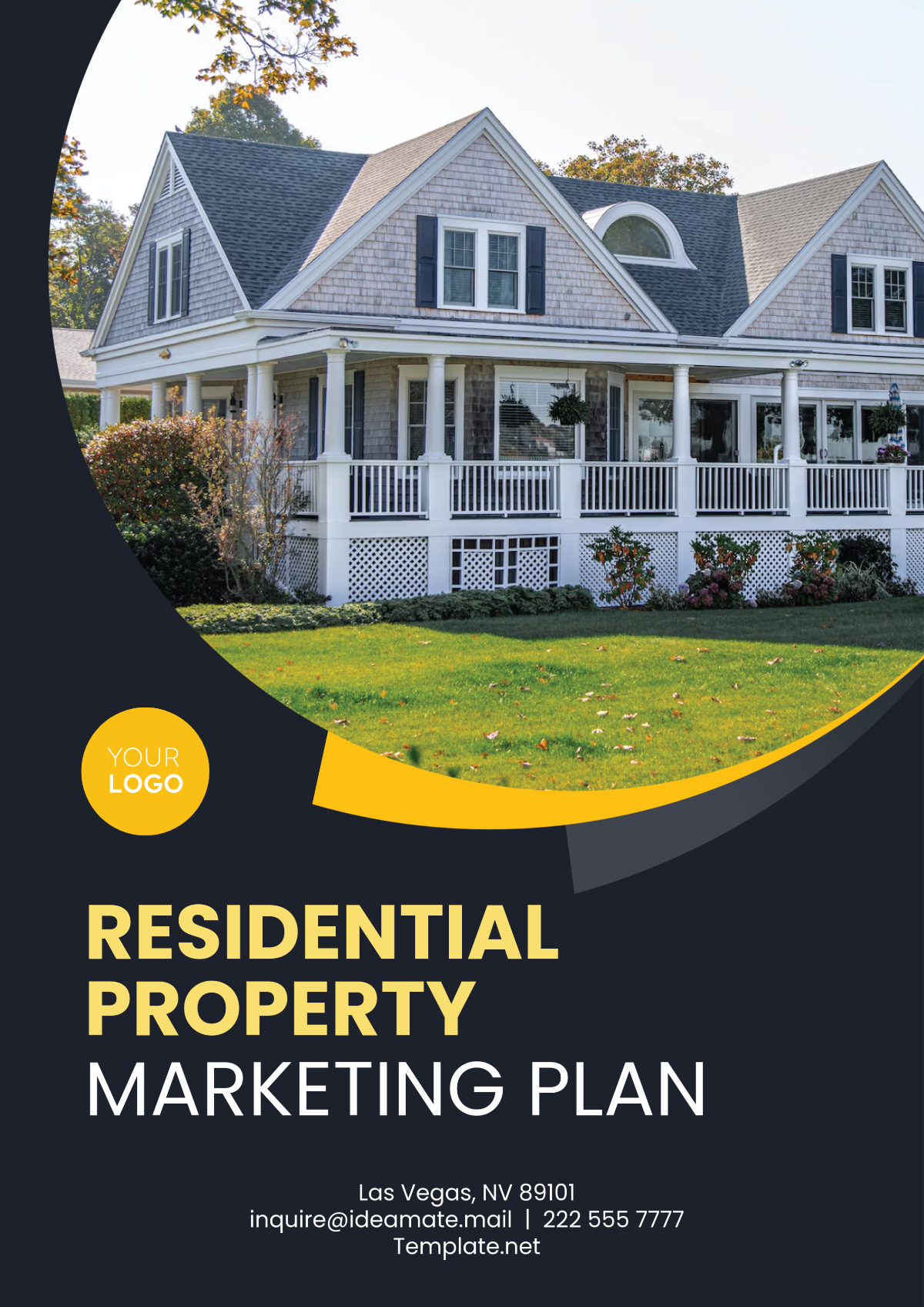 Residential Property Marketing Plan Template - Edit Online & Download