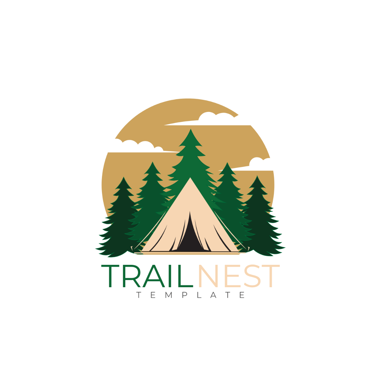 Free Camping Logo Template - Edit Online & Download