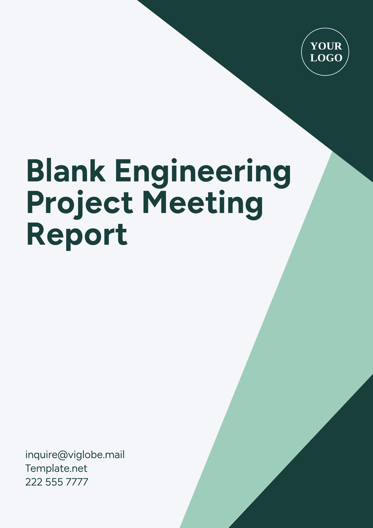 Blank Engineering Project Meeting Report Template - Edit Online & Download