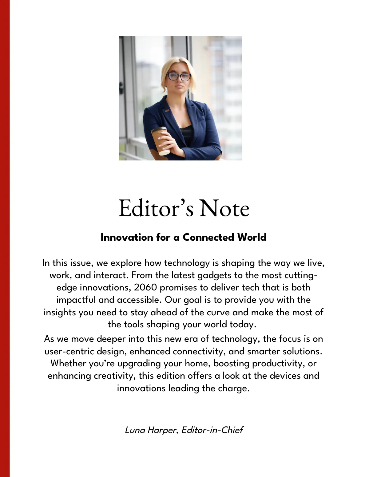 Free Colorful Digital Magazine Template to Edit Online