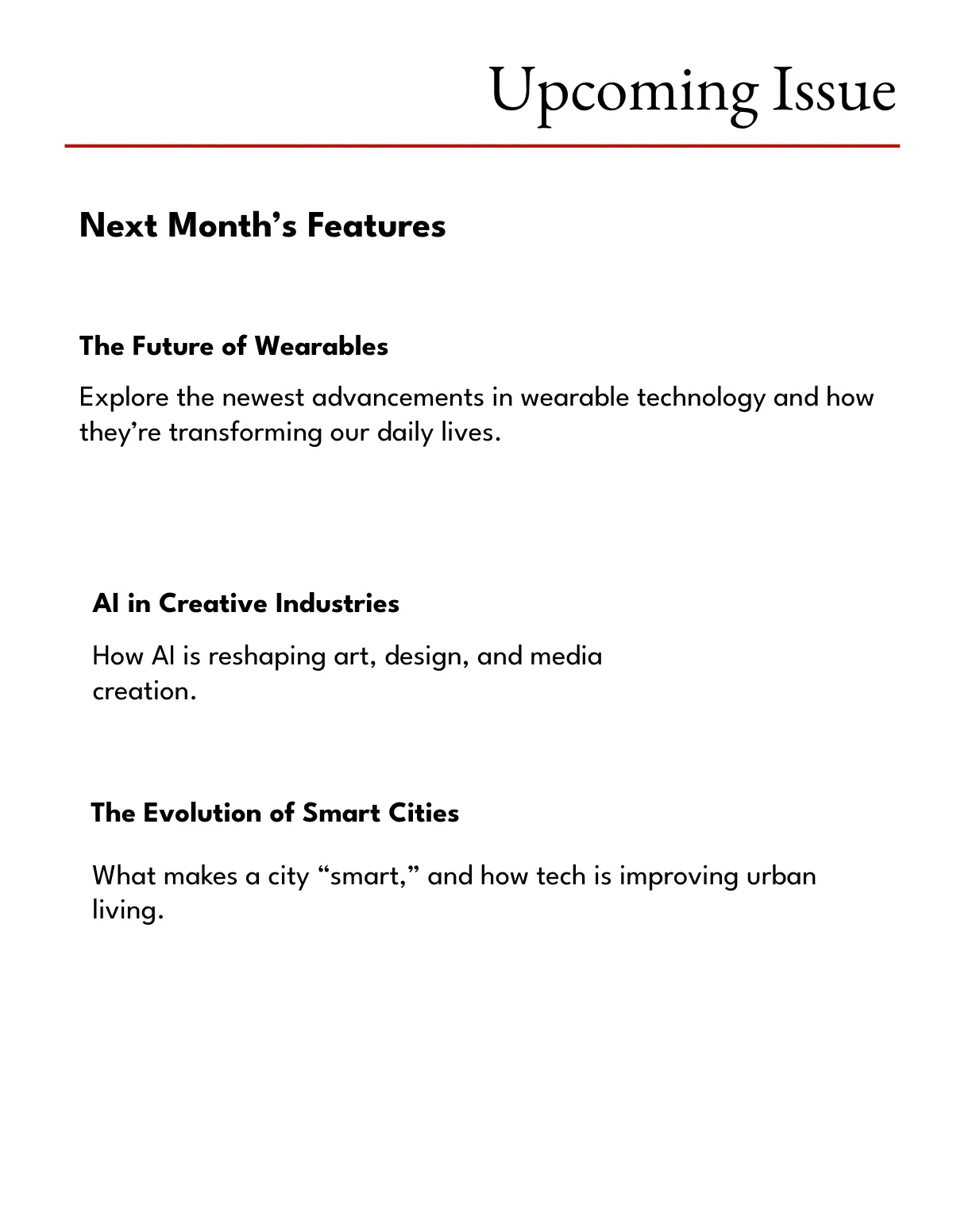 Free Colorful Digital Magazine Template to Edit Online