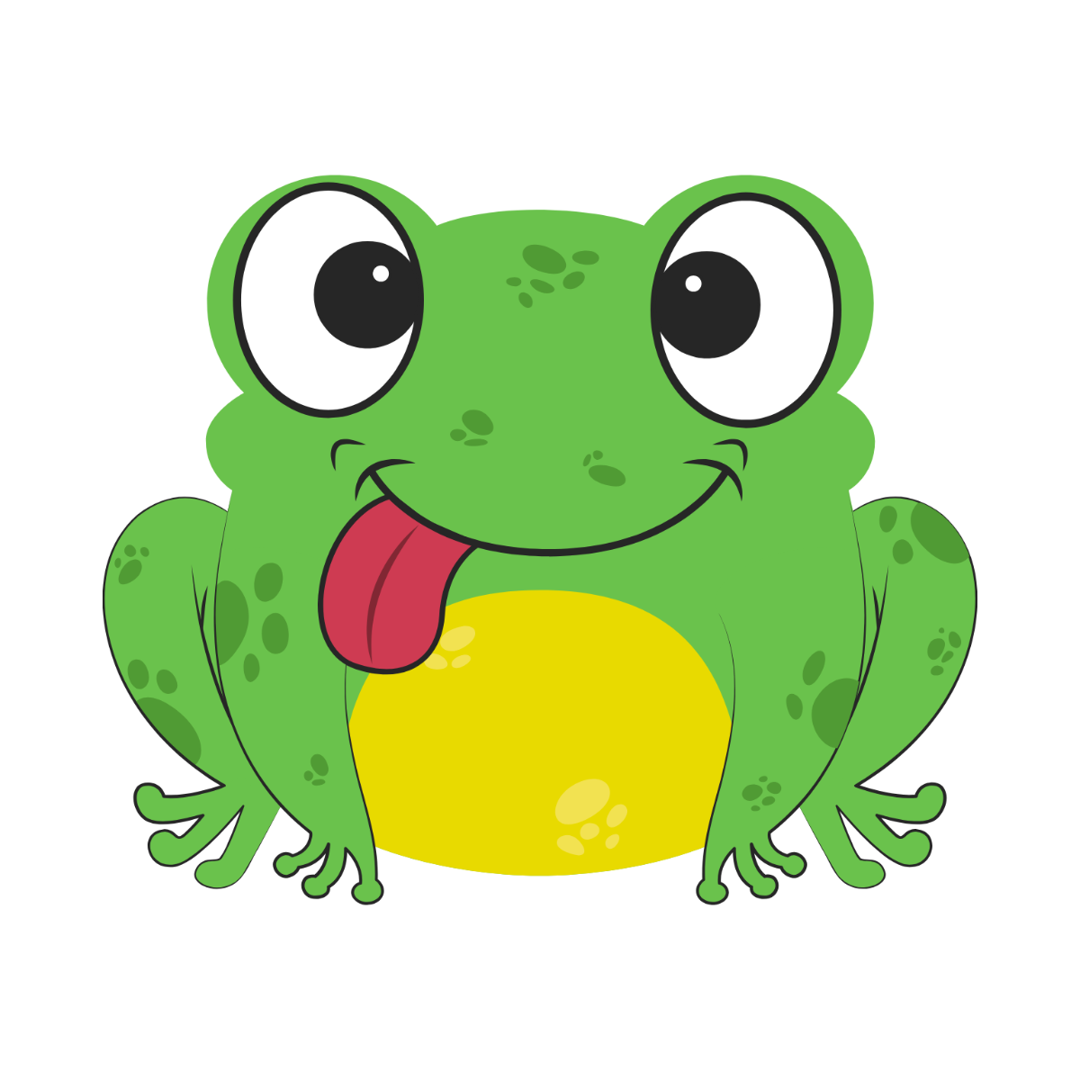 Free Frog Clipart Template - Edit Online & Download | Template.net