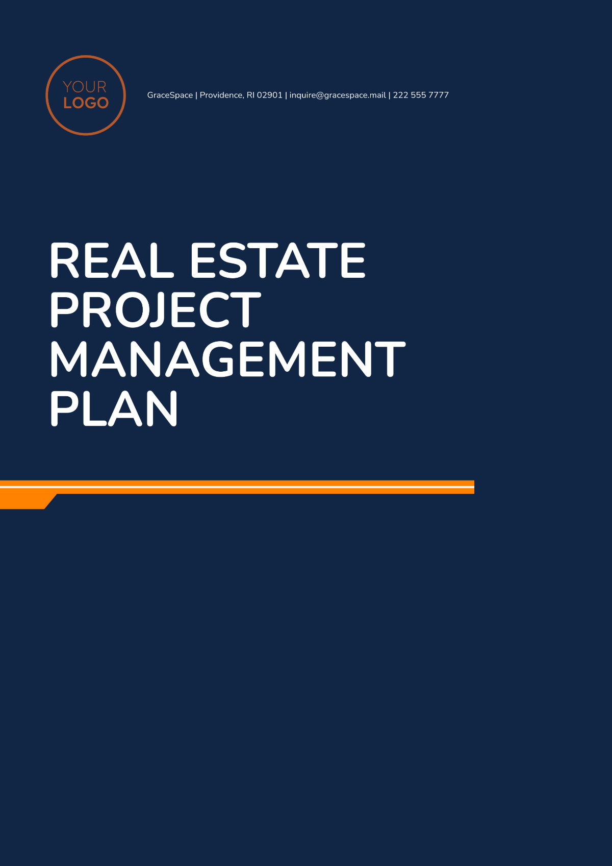 Real Estate Project Management Plan Template - Edit Online & Download