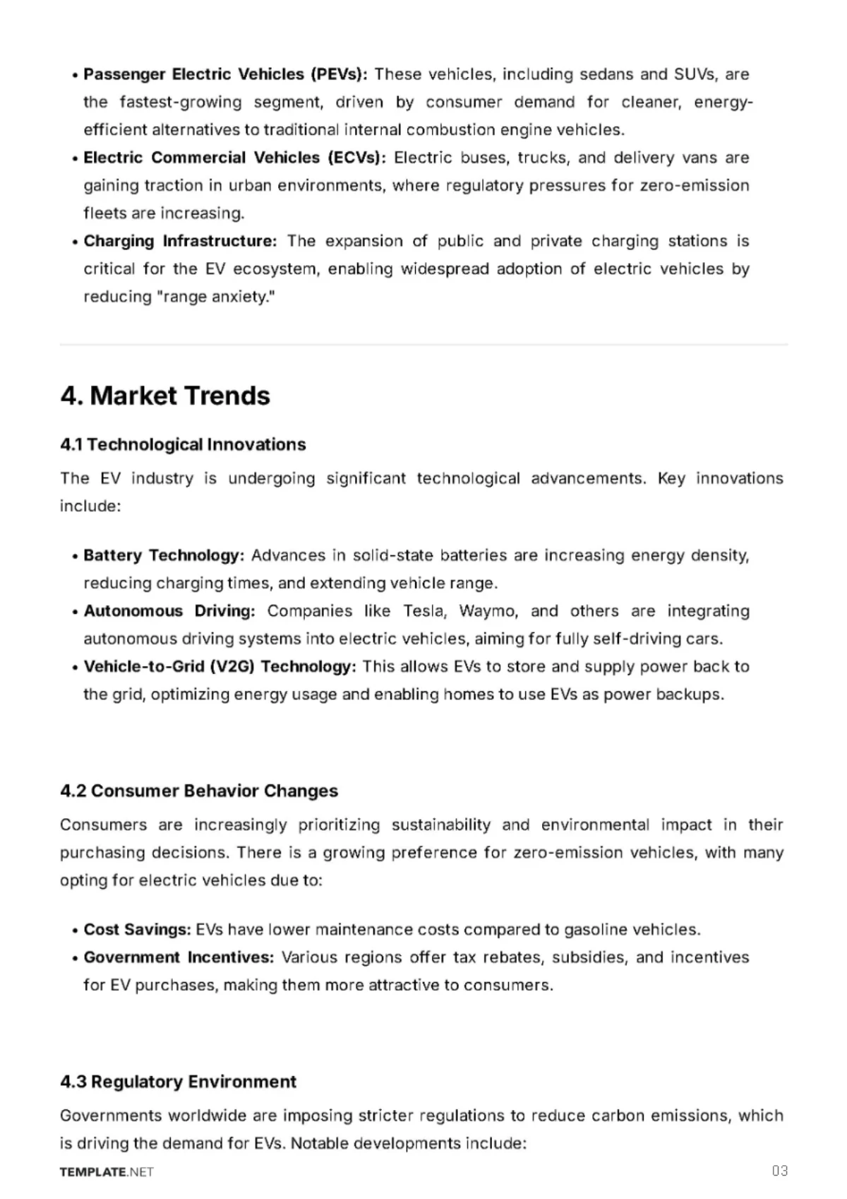 Free Industry Analysis Report Template to Edit Online