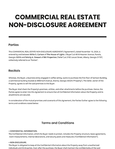 Real Estate Investment Partnership Business Plan Template