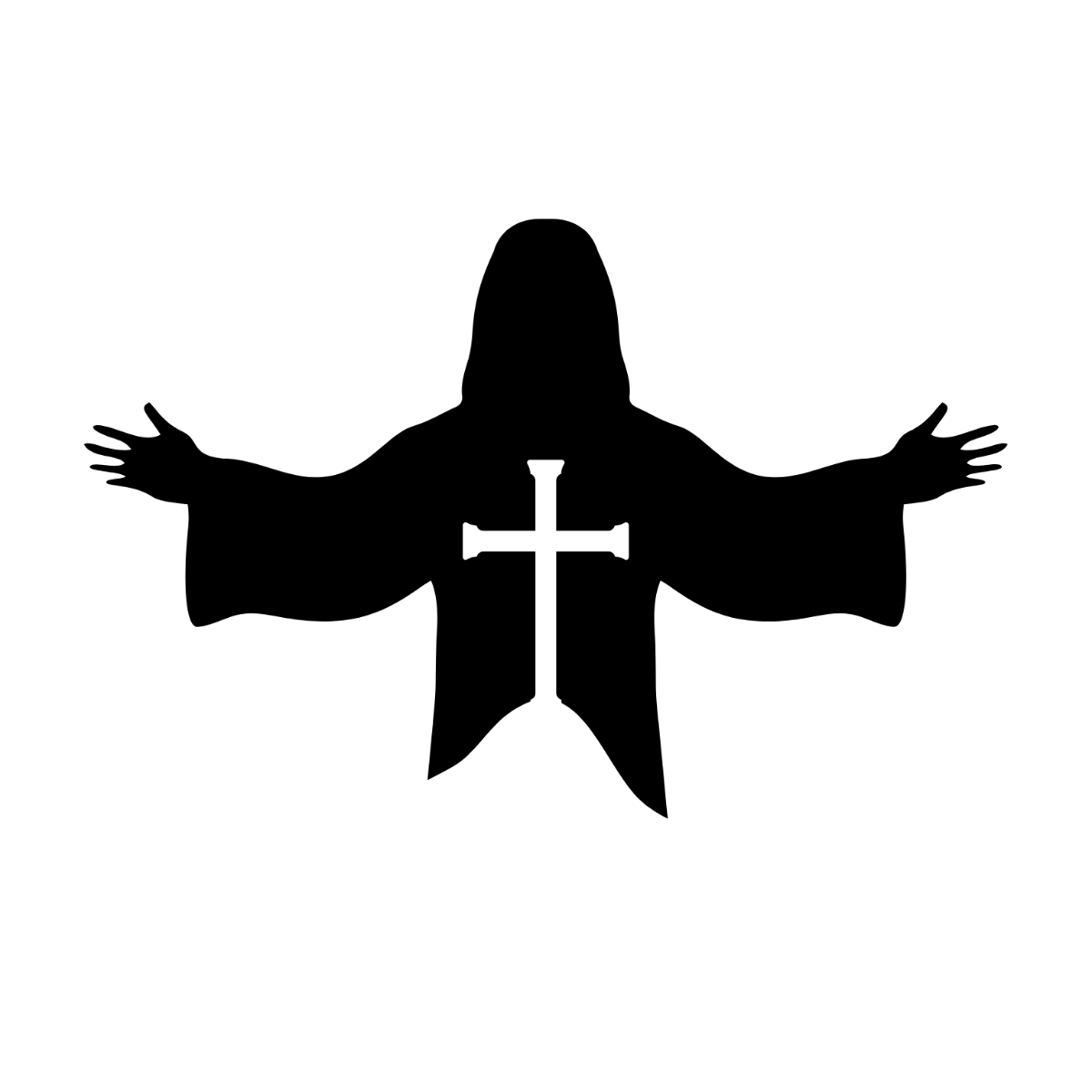 Free Good Friday Silhouette Template - Edit Online & Download