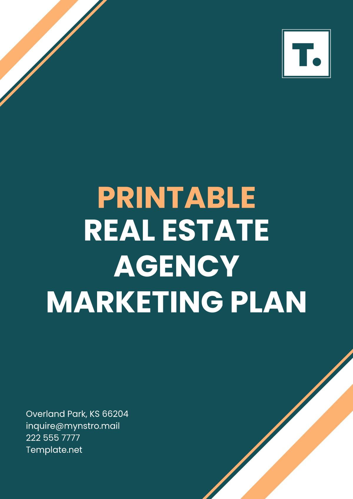 Printable Real Estate Agency Marketing Plan Template - Edit Online & Download